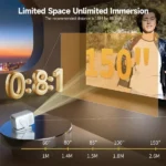 Magcubic HY310X Mini Smart Projector – Native 1080P 420 ANSI Best Price in Sri Lanka From Dealhub.lk