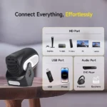 Magcubic HY300X Portable Smart Projector – 720P Electric Focus Best Price in Sri Lanka From Dealhub.lk