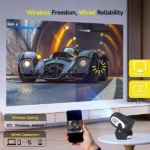 Magcubic HY300X Portable Smart Projector – 720P Electric Focus Best Price in Sri Lanka From Dealhub.lk