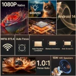 Magcubic HY350 Max Smart Projector – Native 1080P 600 ANSI Best Price in Sri Lanka From Dealhub.lk