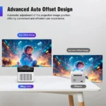 Magcubic HY450 Ultra Short Throw Projector – Native 1080P 900 ANSI Best Price in Sri Lanka From Dealhub.lk