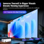 Magcubic HY450 Ultra Short Throw Projector – Native 1080P 900 ANSI Best Price in Sri Lanka From Dealhub.lk
