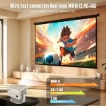 Magcubic L018 Portable Smart Projector – Native 1080P 180° Rotation Best Price in Sri Lanka From Dealhub.lk
