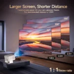 Magcubic HY350 Max Smart Projector – Native 1080P 600 ANSI Best Price in Sri Lanka From Dealhub.lk