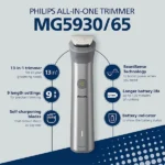 Philips 5000 Series 13-in-1 Multi Grooming Trimmer MG5930/65 – Face, Hair & Body Best Price in Sri Lanka From Dealhub.lk