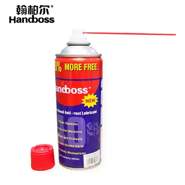 Handboss WD 40 Anti Rust and Corrosion Protection Lubricant Spray@ido.lk