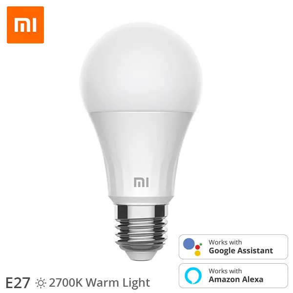 Xiaomi Mi Smart LED Bulb E27 Warm White@ido.lk