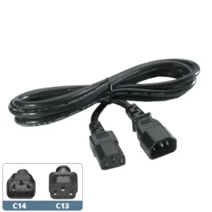 Computer Power Cable Male to Female IEC C14 to IEC C13 PDU Power Cord in Sri Lanka@ido.lk