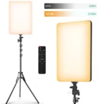 Plokama 19 Inch LED Video Fill Light Panel with Stand Best Price in Sri Lanka From Dealhub.lk