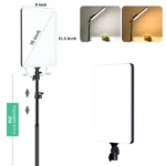 Plokama 19 Inch LED Video Fill Light Panel with Stand Best Price in Sri Lanka From Dealhub.lk