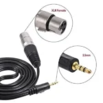 3.5mm to XLR Female Stereo Cable Headphone Jack Cable 1.5M Best Price in Sri Lanka From Dealhub.lk