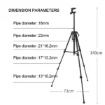 3366 Portable Tripod Stand for Phone/DSLR Camera Best Price in Sri Lanka From Dealhub.lk