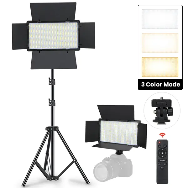 50W Portable LED Light Panel LED-880 Pro Video and Photo Lighting Kit Best Price in Sri Lanka From Dealhub.lk