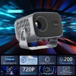 A10 Android Smart Projector Home Mini HD Projector Best Price in Sri Lanka From Dealhub.lk