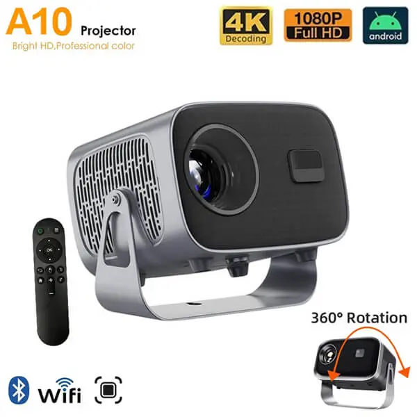 A10 Android Smart Projector Home Mini HD Projector Best Price in Sri Lanka From Dealhub.lk