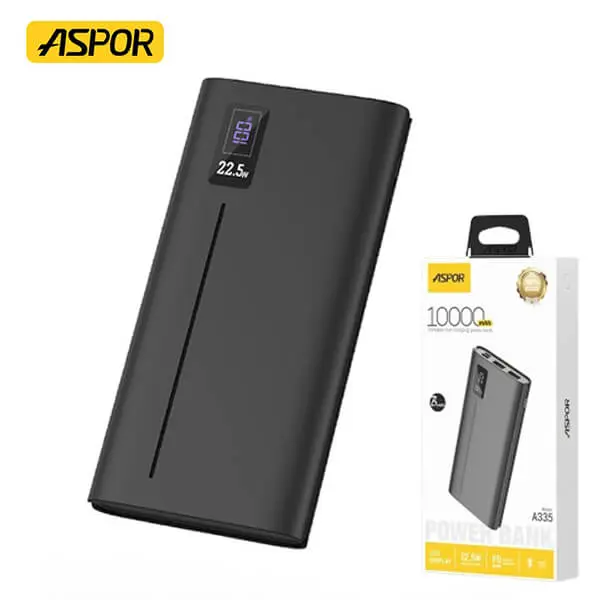ASPOR A335 10000mAh Power Bank 22.5W Best Price in Sri Lanka From Dealhub.lk