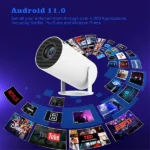 Android Smart Mini Projector 1080P Full HD Home Theater Projector Best Price in Sri Lanka From Dealhub.lk