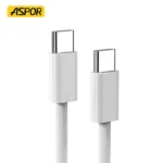 Aspor A012 100W USB C to C Cable Best Price in Sri Lanka From Dealhub.lk