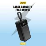 Aspor A318 40000mAh Power Bank 22.5W Fast Charging Best Price in Sri Lanka From Dealhub.lk