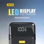 Aspor A318 40000mAh Power Bank 22.5W Fast Charging Best Price in Sri Lanka From Dealhub.lk