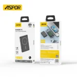 Aspor A382 10000mAh 20W Magsafe Wireless Power Bank Best Price in Sri Lanka From Dealhub.lk