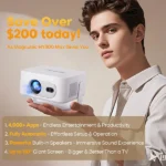 Magcubic HY300 Max Smart Projector – Android 14 Auto Focus Best Price in Sri Lanka From Dealhub.lk