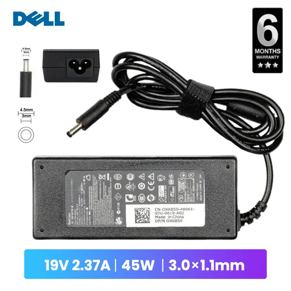 Dell Laptop Charger Power Adapter 19.5V 4.62A 90 Best Price in Sri Lanka From Dealhub.lk