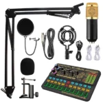 K500 Sound Card With Condenser Mic Best Price in Sri Lanka From Dealhub.lk