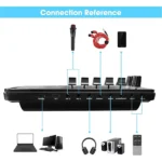 K500 Sound Card With Condenser Mic Best Price in Sri Lanka From Dealhub.lk