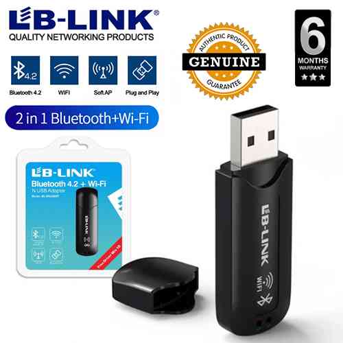 LB Link Bluetooth 4.2 + Wifi N USB Adapter Bluetooth WiFi USB Combo Adapter Best Price in Sri Lanka From Dealhub.lk