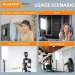 LED Fill Light Panel Video Light with Stand Plokama LIVE-P11 Best Price in Sri Lanka From Dealhub.lk