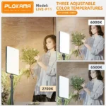 LED Fill Light Panel Video Light with Stand Plokama LIVE-P11 Best Price in Sri Lanka From Dealhub.lk