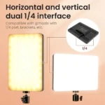 LED Fill Light Panel Video Light with Stand Plokama LIVE-P11 Best Price in Sri Lanka From Dealhub.lk