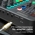 M6 Live Sound Card with Condenser Microphone Best Price in Sri Lanka From Dealhub.lk