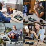M6 Live Sound Card with Condenser Microphone Best Price in Sri Lanka From Dealhub.lk