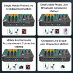 M6 Live Sound Card with Condenser Microphone Best Price in Sri Lanka From Dealhub.lk