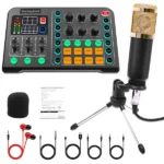 M6 Live Sound Card with Condenser Microphone Best Price in Sri Lanka From Dealhub.lk