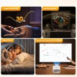 Magcubic HY300 Max Smart Projector – Android 14 Auto Focus Best Price in Sri Lanka From Dealhub.lk