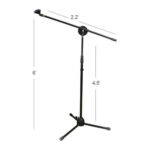 Microphone Stand Adjustable Mic Stand & Boom Best Price in Sri Lanka From Dealhub.lk