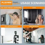 PLOKAMA LIVE-P11 LED Fill Light Panel Video Light Best Price in Sri Lanka From Dealhub.lk