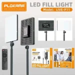 PLOKAMA LIVE-P11 LED Fill Light Panel Video Light Best Price in Sri Lanka From Dealhub.lk