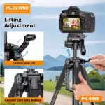 PLOKAMA PK-9999 2.1M Camera Tripod with Mobile Phone Holder Best Price in Sri Lanka From Dealhub.lk