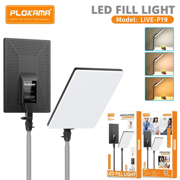 Plokama Live-P19 LED Fill Light Panel Best Price in Sri Lanka From Dealhub.lk