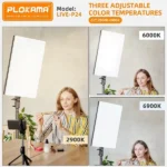 Plokama Live P24 LED Video Light Panel Best Price in Sri Lanka From Dealhub.lk