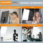 Plokama Live P24 LED Video Light Panel Best Price in Sri Lanka From Dealhub.lk