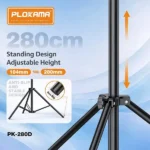 Plokama PK-280D Light Stand 2.8M Heavy Tripod Best Price in Sri Lanka From Dealhub.lk