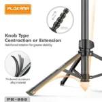 Plokama PK-998 Tripod Stand with Remote Best Price in Sri Lanka From Dealhub.lk