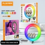 Plokama R45 Pro Soft LED RGB Ring light 17.5inch Best Price in Sri Lanka From Dealhub.lk