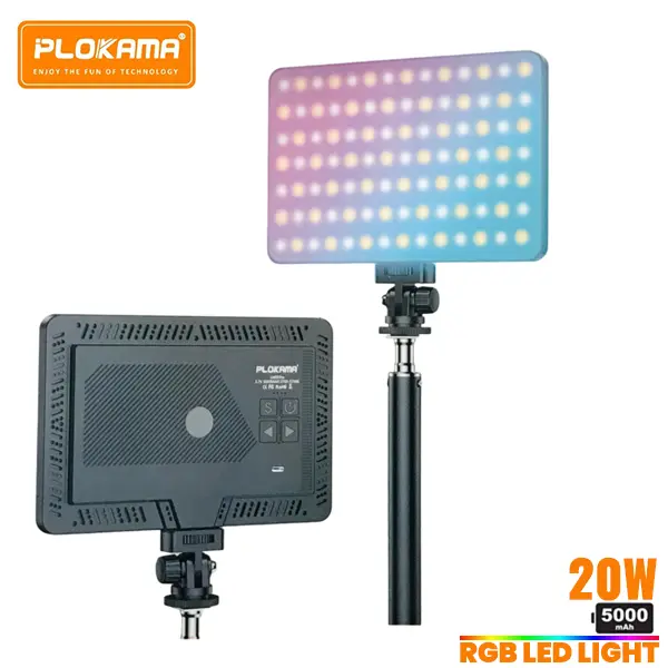 Plokama U480 Pro Rechargeable RGB LED Light Panel Best Price in Sri Lanka From Dealhub.lk