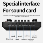 V9 Sound Card with Condenser Mic Best Price in Sri Lanka From Dealhub.lk